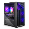 Blackout Computers Eclipse V2 Gaming PC (Matte Black) | High FPS Budget Desktop - View 24 - Affordable Prebuilt 1080p Gaming Desktop