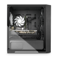 Blackout Computers Eclipse V2 Gaming PC (Matte Black) | High FPS Budget Desktop - View 2 - Affordable Prebuilt 1080p Gaming Desktop