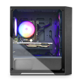 Blackout Computers Eclipse V2 Gaming PC (Matte Black) | High FPS Budget Desktop - View 3 - Affordable Prebuilt 1080p Gaming Desktop