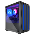 Blackout Computers Eclipse Gaming PC (Matte Black) | Reliable Cheap Gaming Desktop - View 1 - Affordable Prebuilt 1080p Gaming Desktop