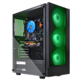 Blackout Computers Fusion Gaming PC (Matte Black) | Entry-Level Esports Desktop - View 4 - Affordable Prebuilt 1080p Gaming Desktop