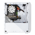 Blackout Computers Eclipse Gaming PC (Glossy White) | Renewed 1080p Prebuilt - View 5 - Affordable Prebuilt 1080p Gaming Desktop