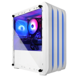 Eclipse Gaming PC (Glossy White) | Renewed 1080p Prebuilt